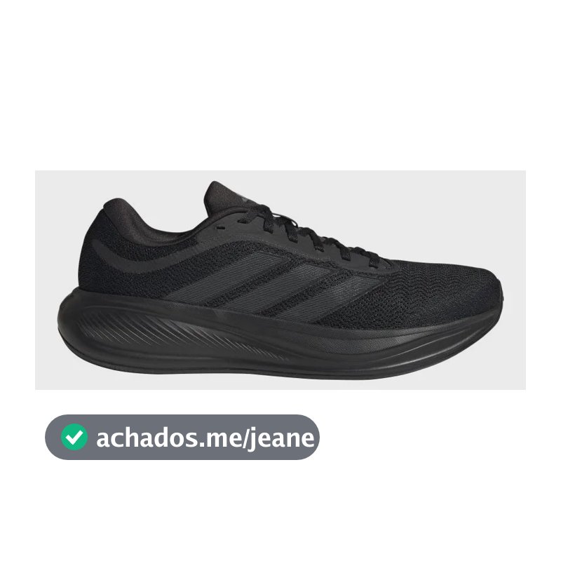 Tênis Response Runner 2 adidas Preto / Core Black / Core Black / Grey Five 37 Br