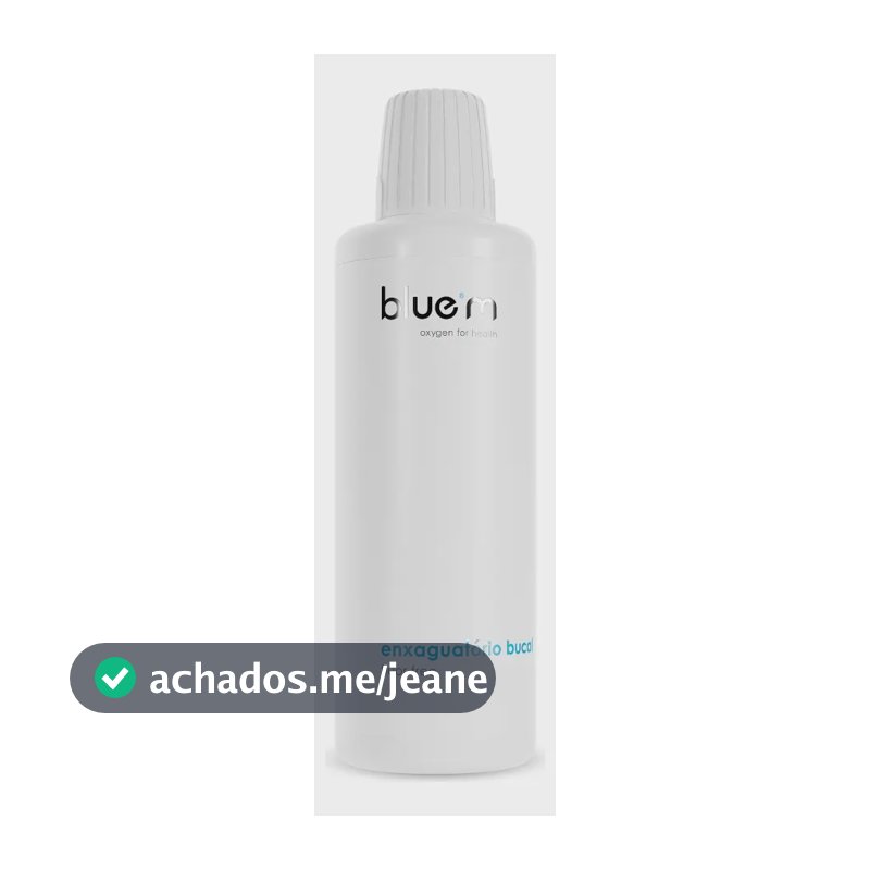 Enxaguante Bucal Antisséptico Bluem com Oxigênio Ativo 500ml
