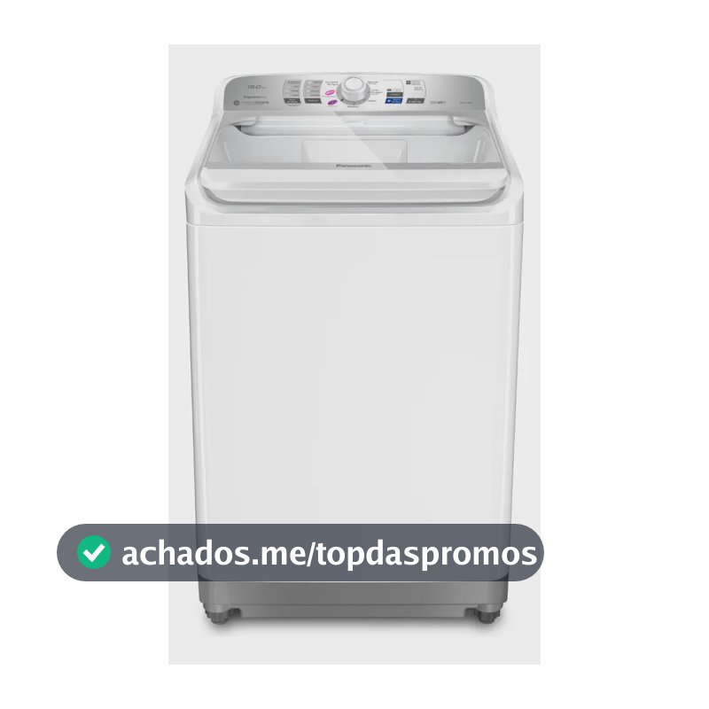 Máquina de lavar automática Panasonic 15kg Branca Na-f150b1w