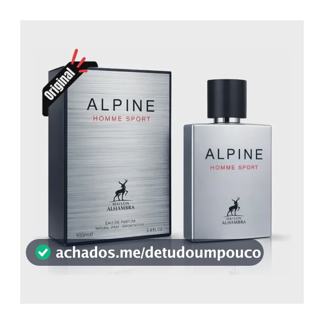 Perfume Árabe Alpine Homme Sport Maison Alhambra 100ml Edp Lipx