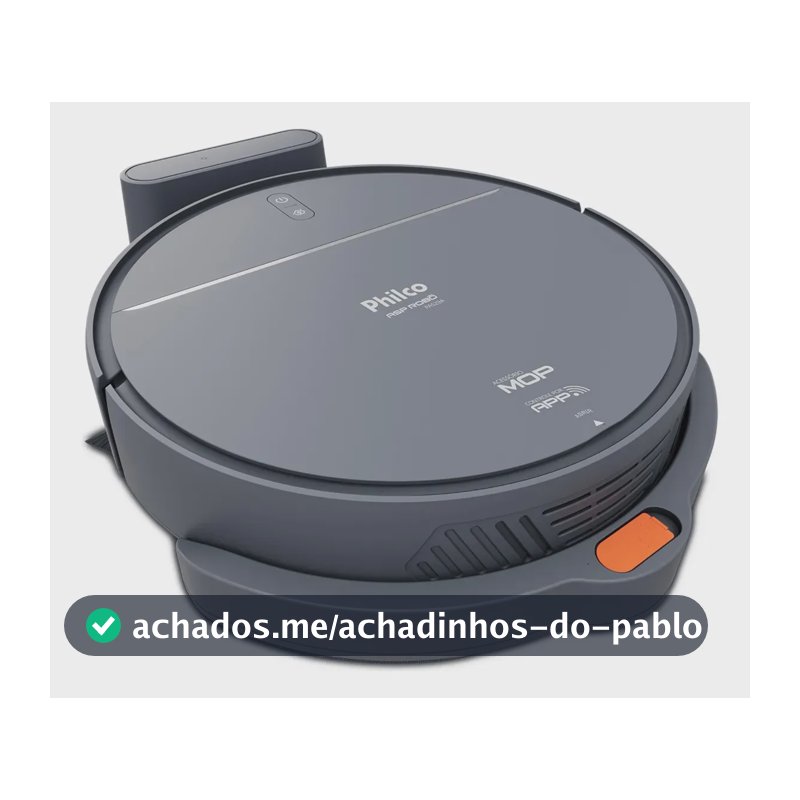 Aspirador Robo Philco Pas29a Bivolt Cinza