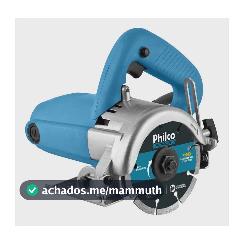 Serra Mármore Philco 1500w Azul Psm01 Volts Frequência -