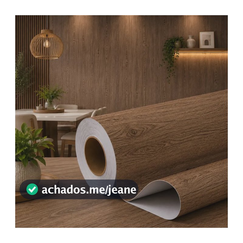 Papel Adesivo Rolo 5 Metros Envelopamento Móveis Madeira Madeira