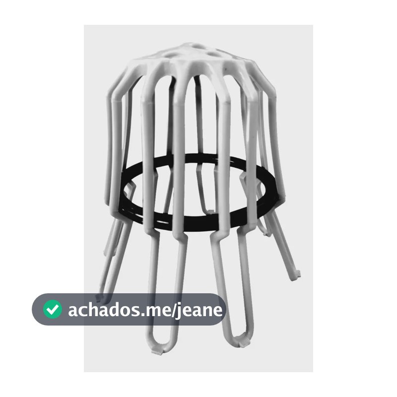 Ralo Abacaxi Anti Folhas 75mm À 100mm Para Calhas 1 Unid