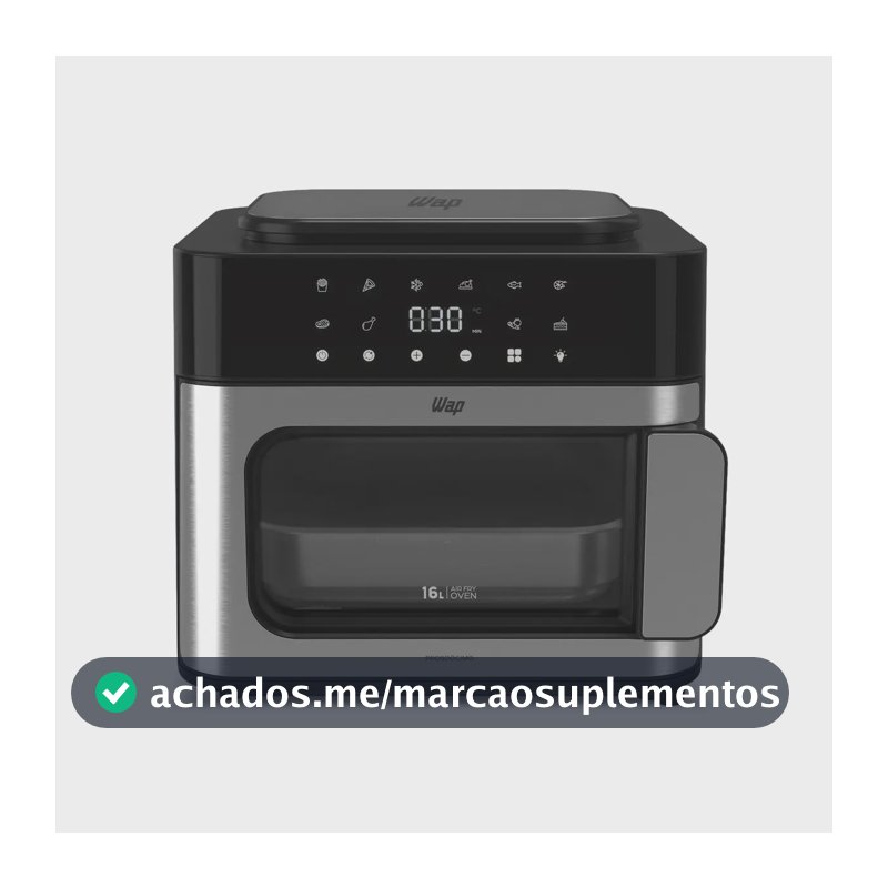 Air fryer Oven 16L Wap Multi-Comb Digital WAFC16 Painel Touch 220V