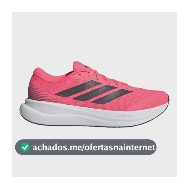 Tênis Masculino Runfalcon 6 adidas Rosa Liso 42 Br