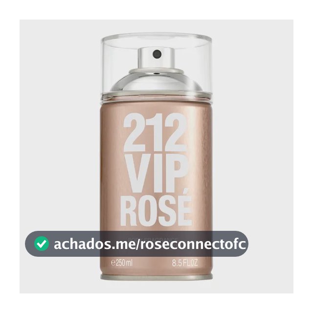 Carolina Herrera 212 Vip Rosé - Body Spray Feminino 250ml Única