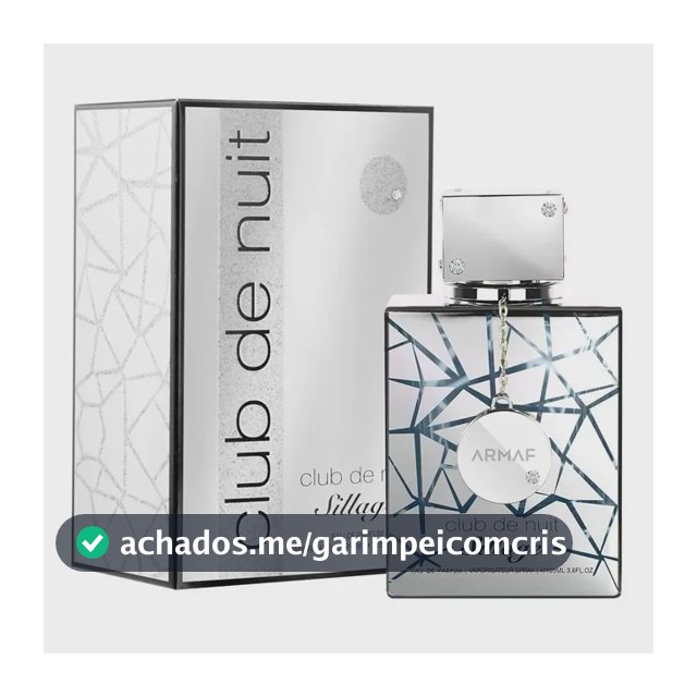 Perfume Armaf Club De Nuit Sillage  Eau De Parfum 105ml