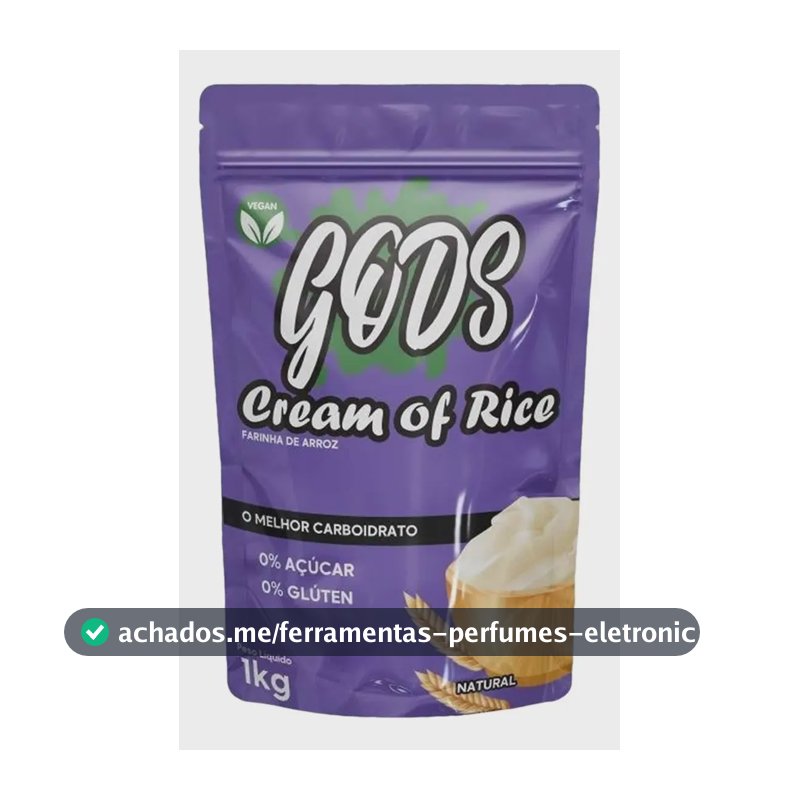 Suplemento Nutricional Esportivo Canibal Inc. Gods Cream Of Rice Natural 1kg