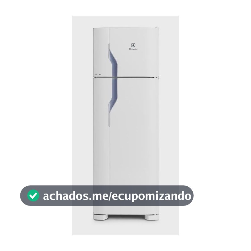 Geladeira Electrolux Cycle Defrost 260L Super Freezer Duplex Branca DC35A
