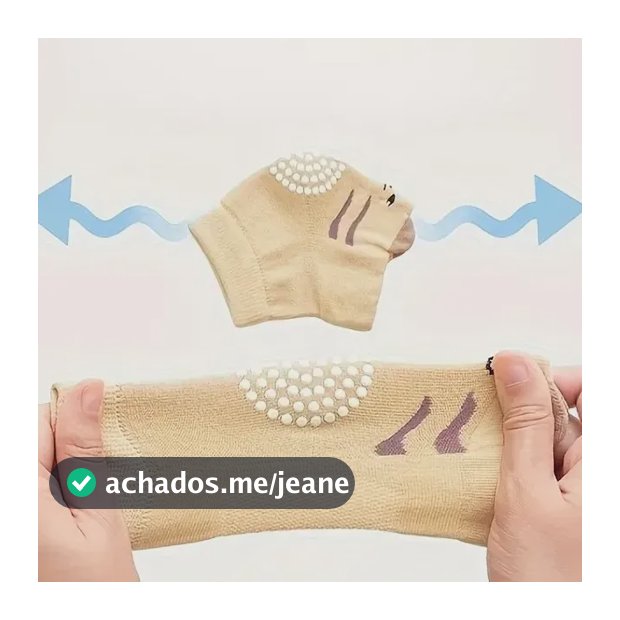 Kit 6 Pares Joelheira Protetor De Joelho Infantil
