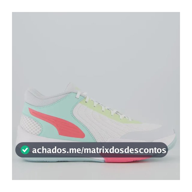 Tênis Puma Court Pro 2 Branco E Verde Branco - 42 Br