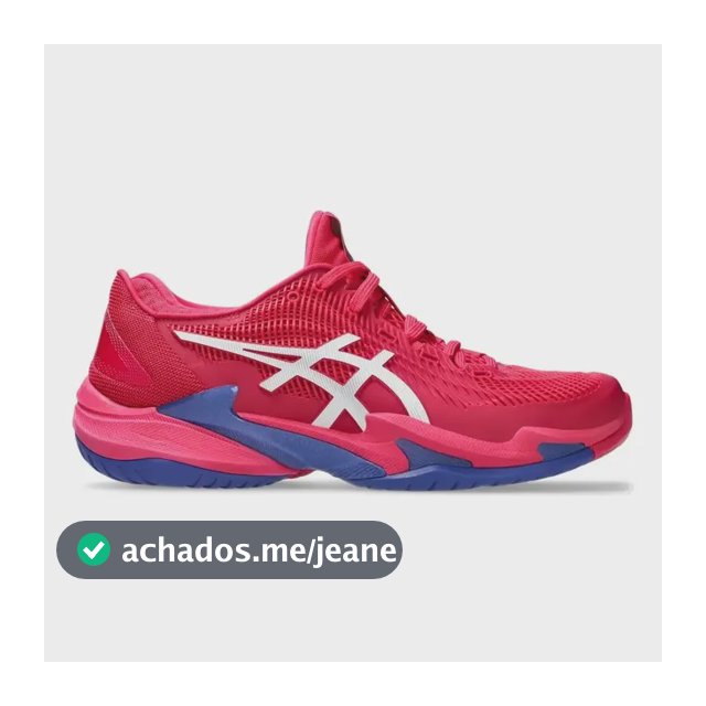 Tênis Asics Court Ff 3 All Court  Bright Rose/white