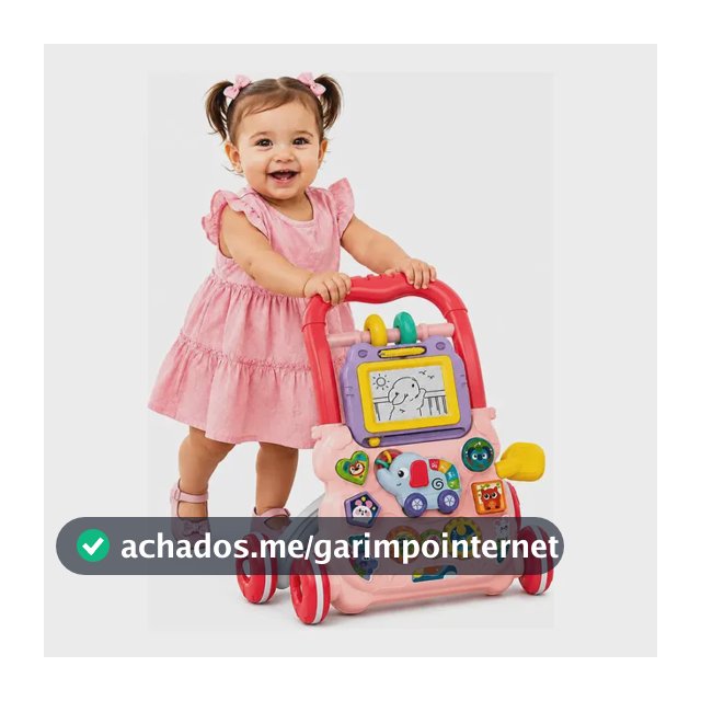 Andador Infantil Brinquedo Educativo Musical Didático Bebê