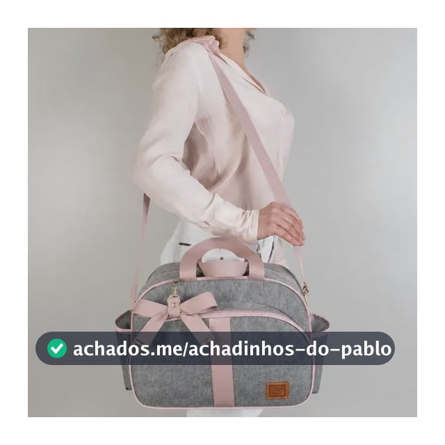 Bolsa Maternidade Com Laço Impermeável Bebê Menino Menina