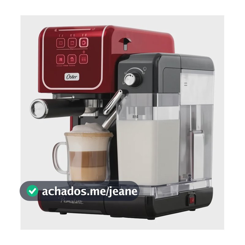 Oster Primalatte Touch Red Cafeteira Espresso 1050w - 220v