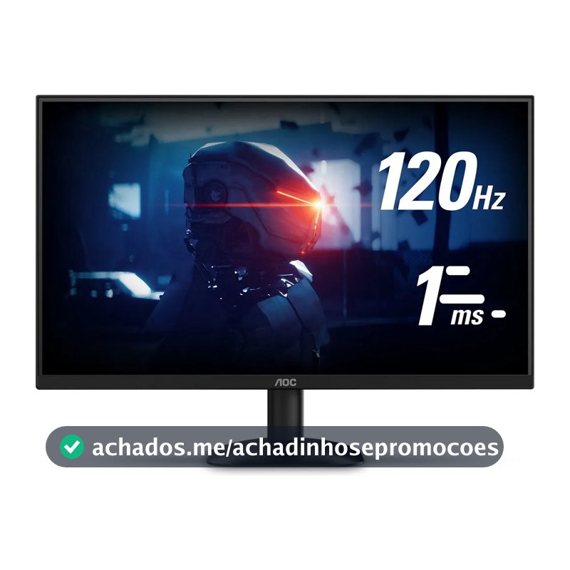 Monitor AOC 27" 120Hz 1ms Gaming IPS Adaptive-Sync 27B35H Preto