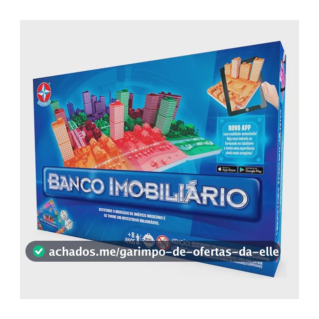 Jogo Banco Imobiliário Grande Estrela em português