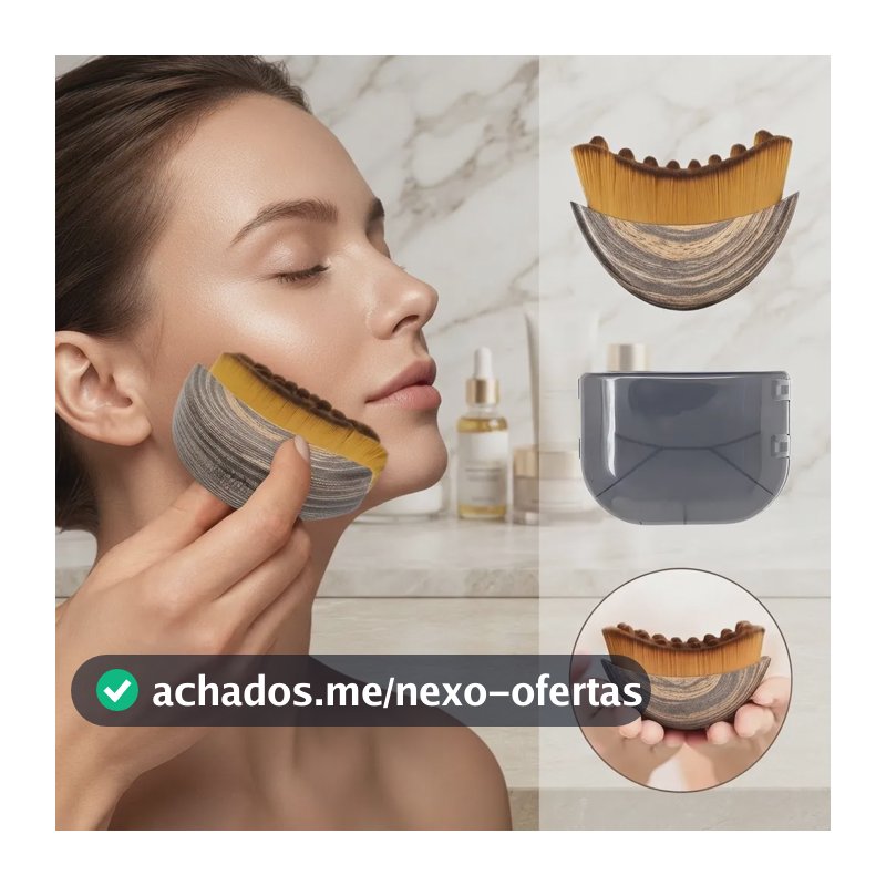 Escova Coreana Rosto Drenagem Linfatica Facial Lifting