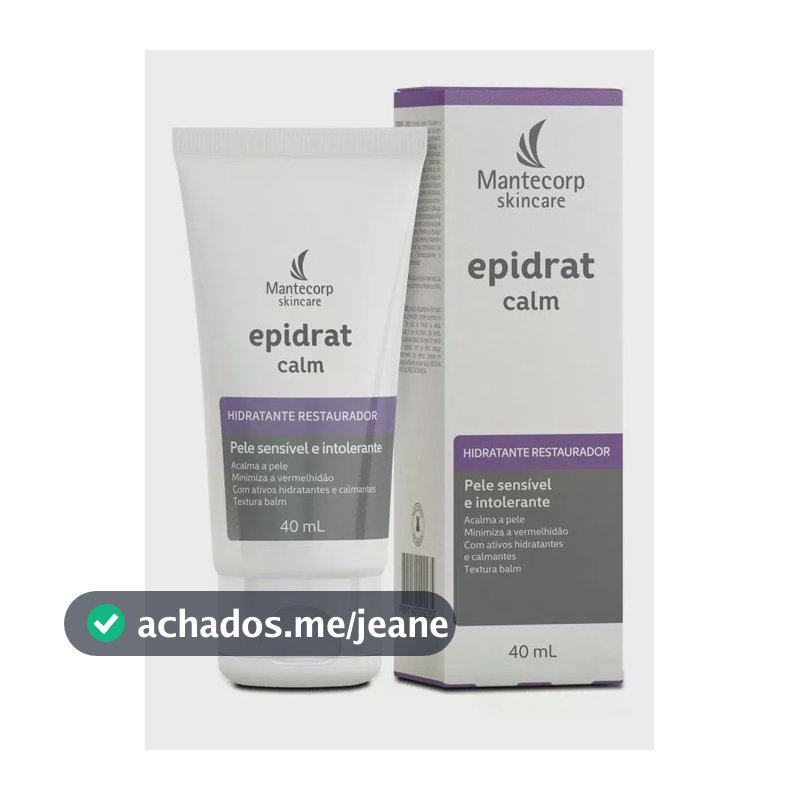 Mantecorp Hidratante Facial Epidrat Calm Restaurador - 40g