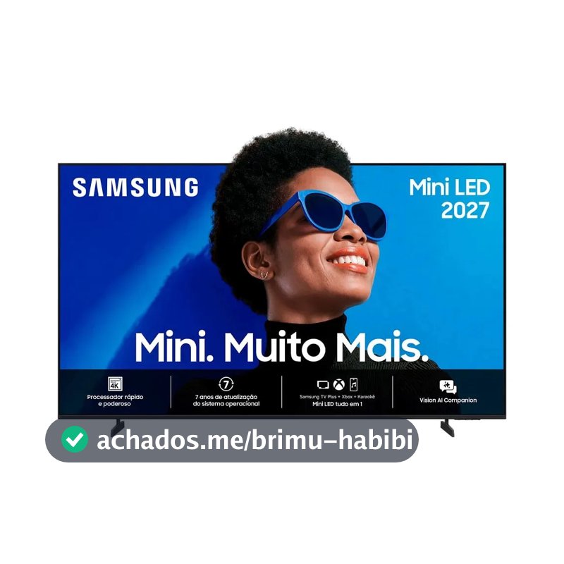 Samsung Smart TV 65" Mini LED 4K M75H 26/2027