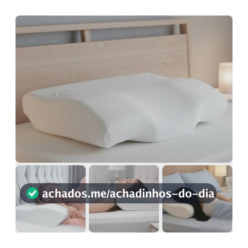 Travesseiro Cervical Nasa Viscoelástico inteligente FLEXLEVE