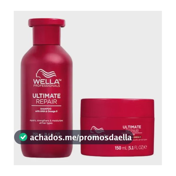 Kit Ultimate Repair Duo - Shampoo 250ml + Máscara 150ml