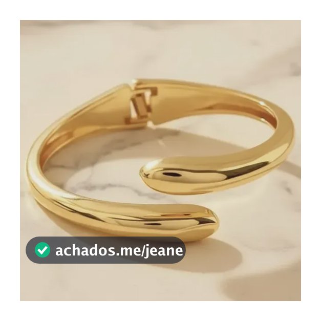 Bracelete Gota Fina Da Virgínia Ouro 18k Luxuoso