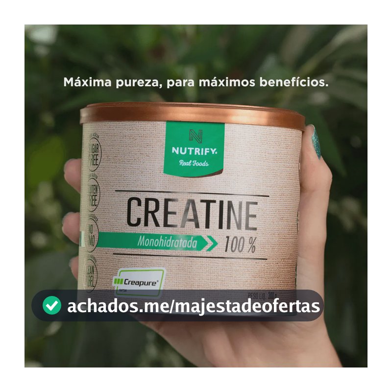 Creatina Nutrify em pó Sem sabor x 300g