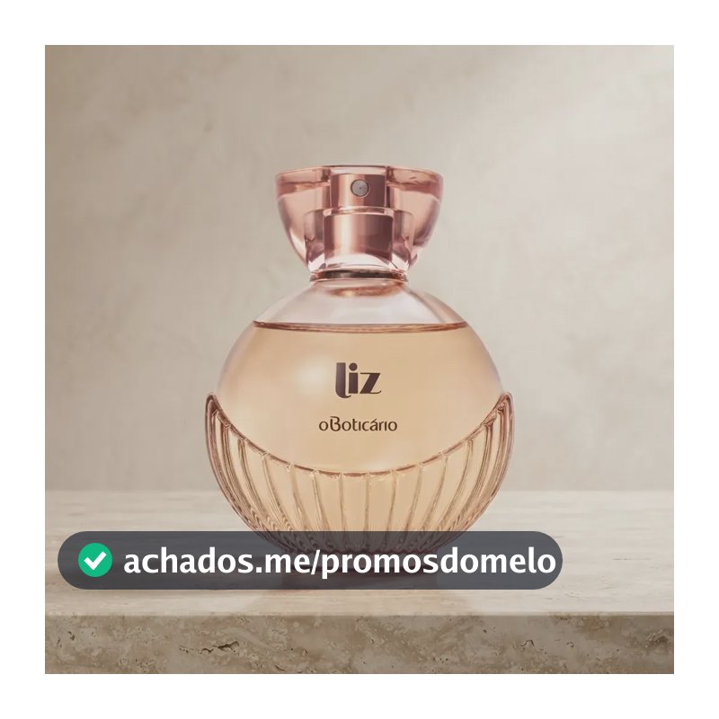 Liz Desodorante Colônia Tradicional O Boticário 100ml