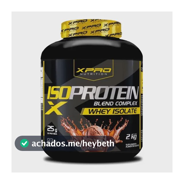 Whey protein XPro Nutrition Iso Blend Complex em pó sabor Chocolate x 2kg