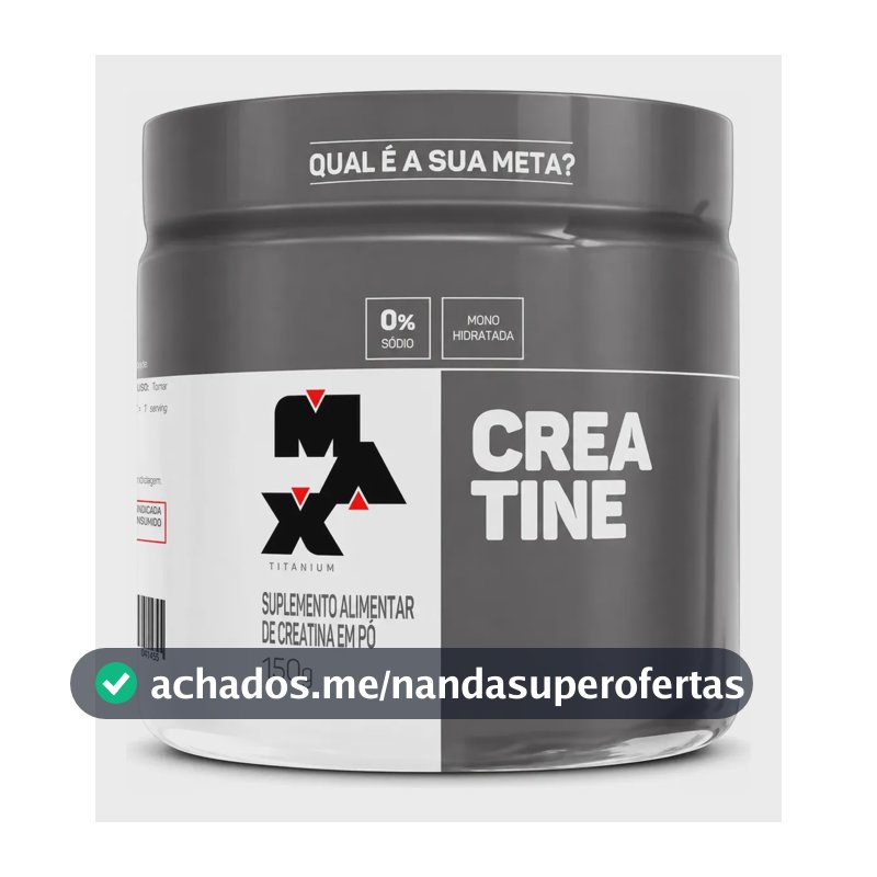 Suplemento Em Pó Max Titanium Creatina 150g