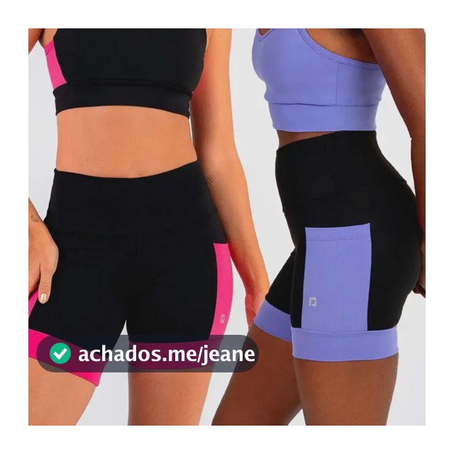 Kit 2 Shorts Para Corrida Feminino Com Bolsos Frete Grátis