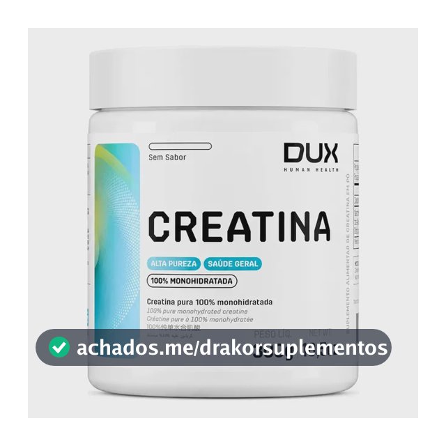 Creatina Dux Nutrition Em Pó Sem Sabor X 300g