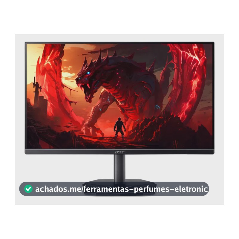 Monitor Acer Gamer 27 Kg270 240hz 0,5ms Hdr 10 Ips Nitro Preto