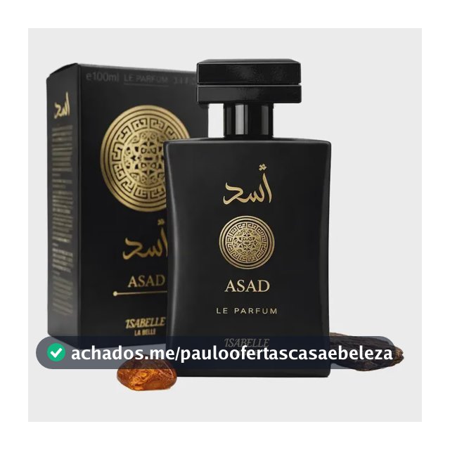 Perfume Árabe Asad Masculino Original 100ml Isabelle Parfum