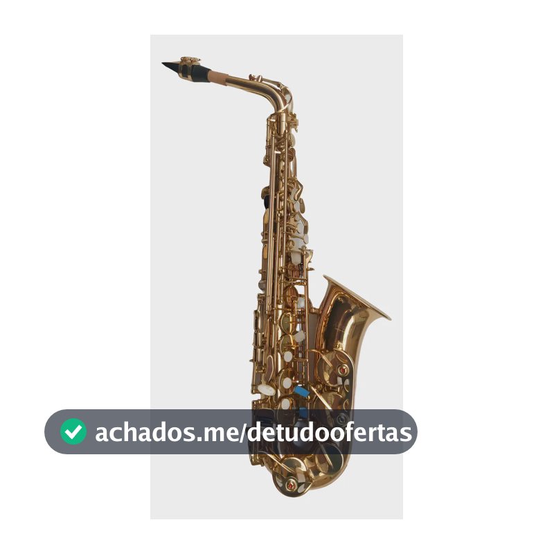 Saxofone Alto Profissional Eb Laqueado Sax Com Case Estojo Dourado