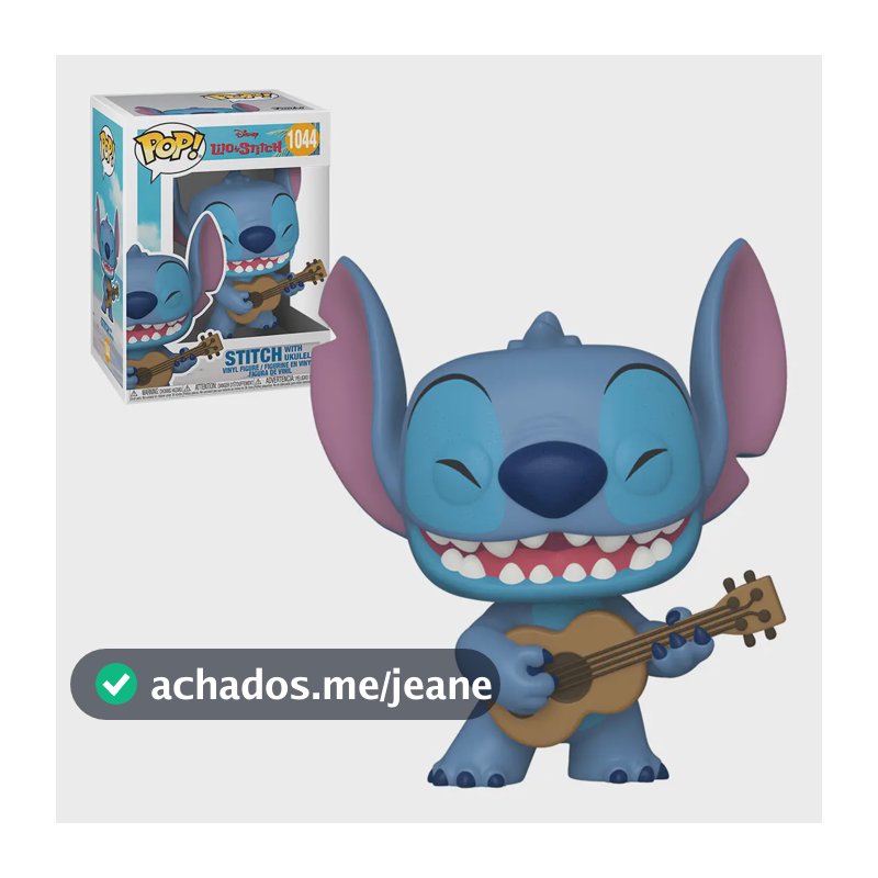 Funko Stitch With Ukulele 1044 Lilo & Stitch Original