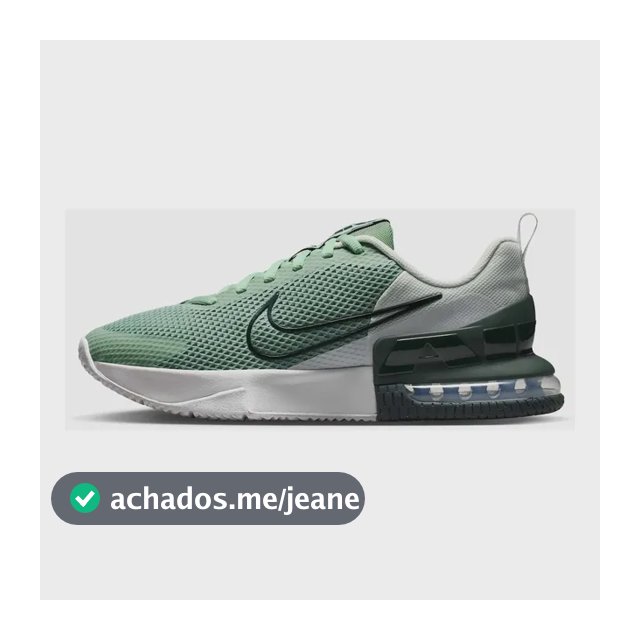 Tênis Nike Air Max Alpha Trainer 6 Masculino Verde/cinza 40 Br