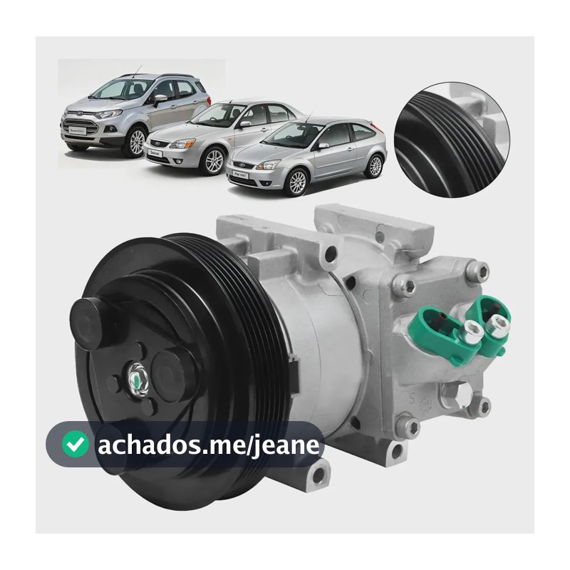 Compressor Ar Cond Ford Fiesta 1.0 / 1.6 Ecosport 1.6