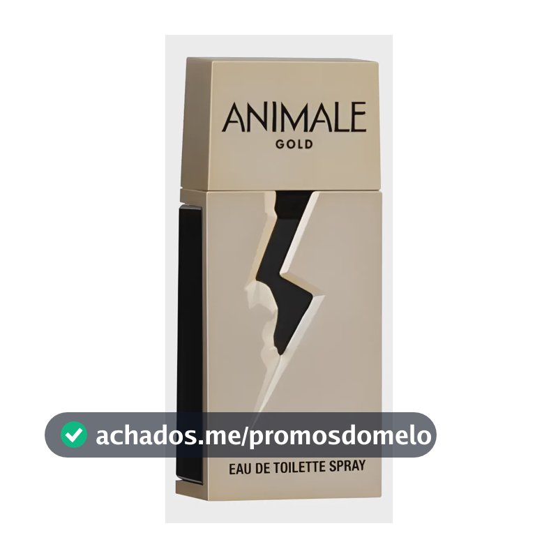 Animale Gold Eau De Toilette Edt Perfume Masculino 30ml