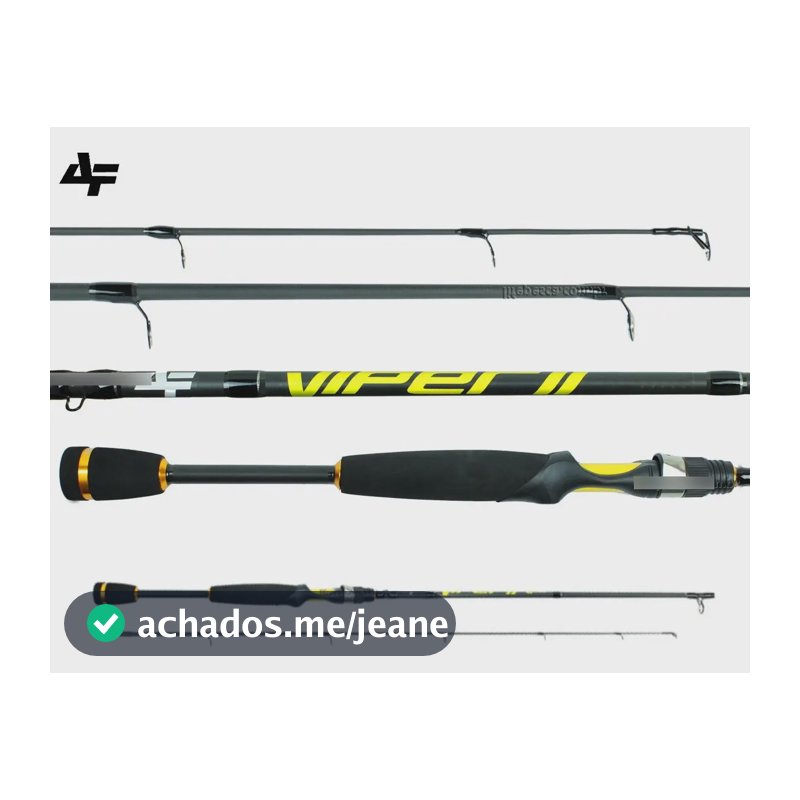 Vara Para Molinete Albatroz Viper S 1,80m 10-20lb 602 - 2 P