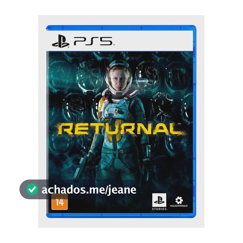 Jogo Returnal Standard Edition Mídia Física Ps5 Sony