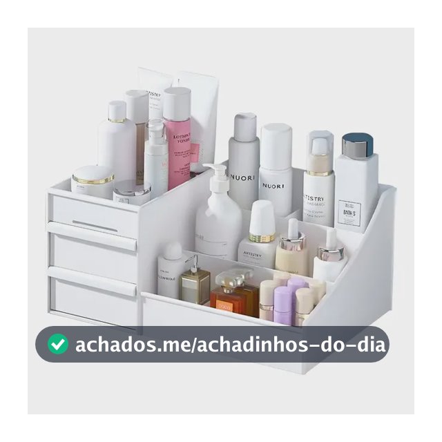 Organizador De Maquiagens Perfumes Cosméticos Grande Lindo