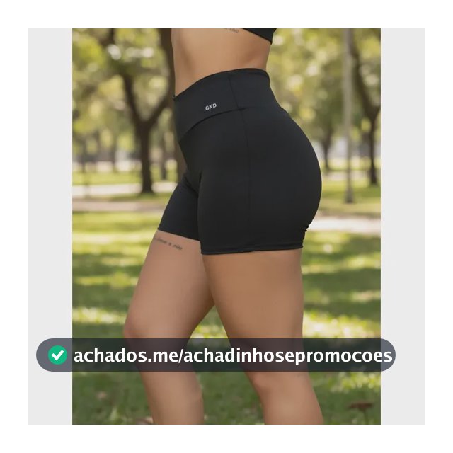 Short Gkd Sem Costura Na Frente Zero Transparência Original