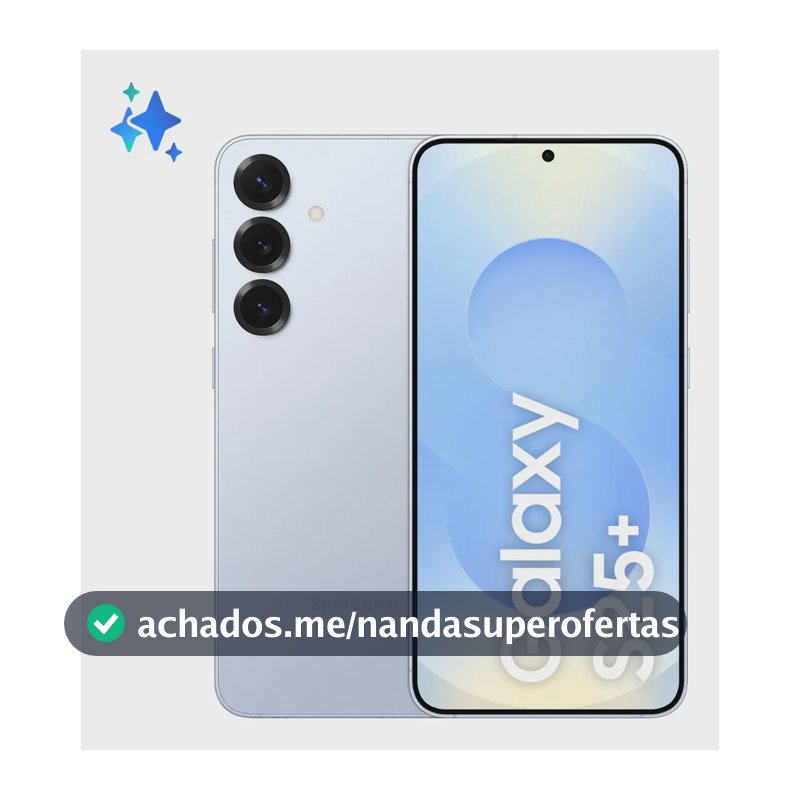 Samsung Galaxy S25+ 5g, 256gb, 12gb, Câmera Tripla - Azul