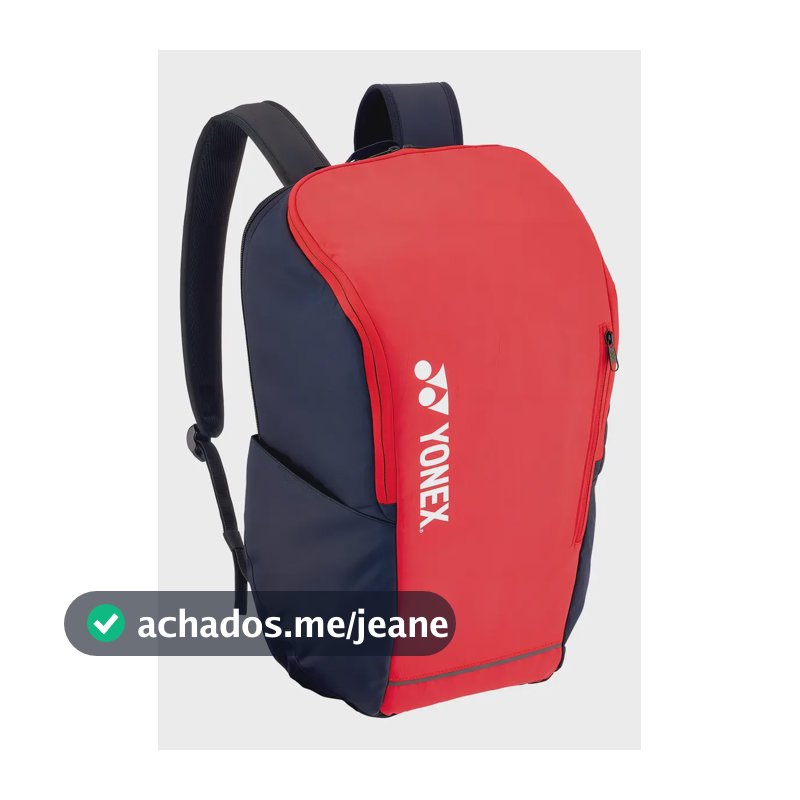 Mochila de tênis vermelha Yonex Team