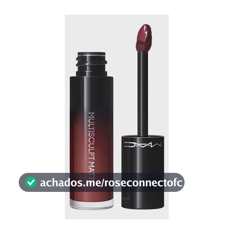 Sombra Líquida Mac 2 Em 1 Multisculpt Matte Pinot Noir