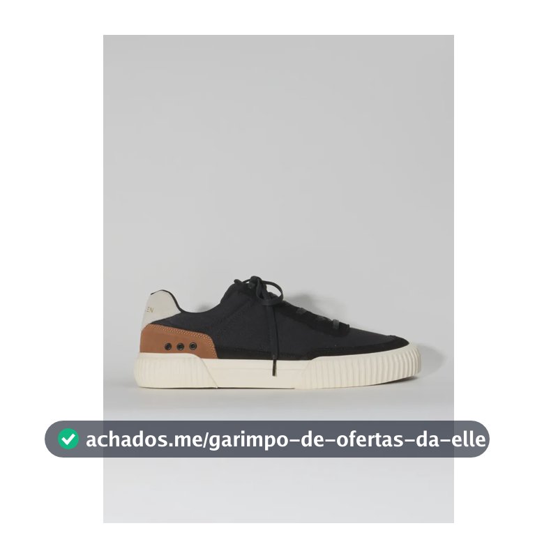 Tênis Masculino Glide Osklen Preto/camel/cru Liso 42 Br