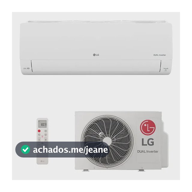 Ar-condicionado Hw LG Dual Inverter +ai Voice 9000 Frio 127v Branco 127v